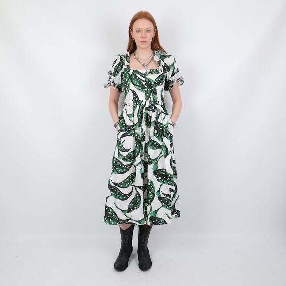 Borgo De Nor Dresses & Skirts - Borgo De Nor Women’s Midi Floral Cotton Maxi Dress Size UK 14 (10 US)